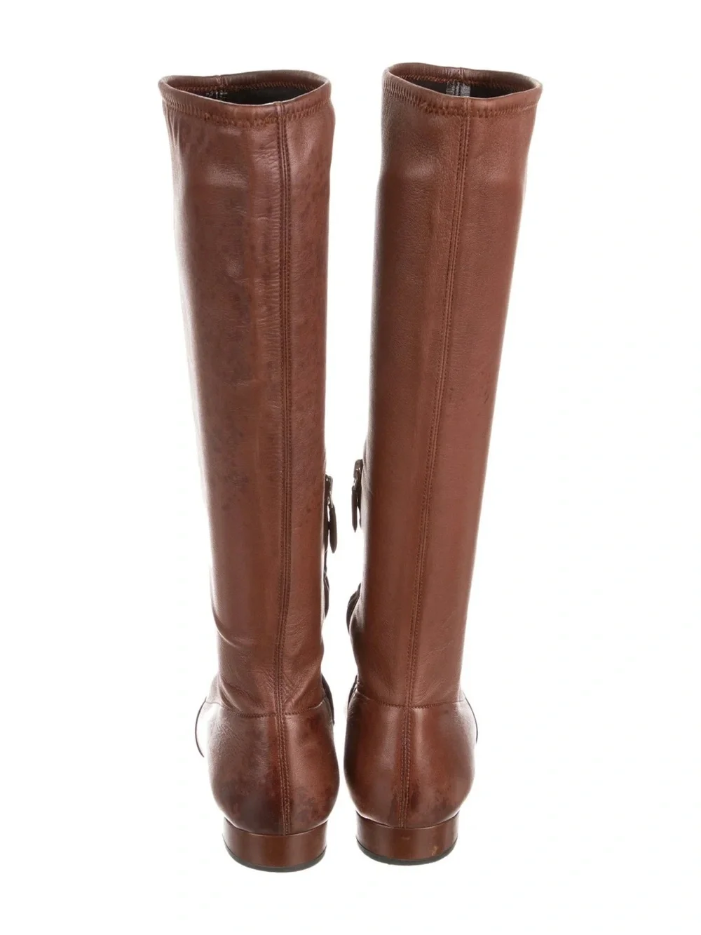 Prada Leather Riding Boots